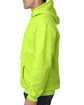 Bayside Adult 9.5 oz., 80/20 Pullover Hooded Sweatshirt LIME GREEN ModelSide