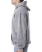 Bayside Adult 9.5 oz., 80/20 Pullover Hooded Sweatshirt dark ash ModelSide