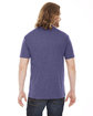 American Apparel Unisex Classic T-Shirt HTHR IMP PURPLE ModelBack