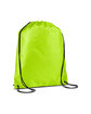 Prime Line Cinch-Up Backpack lime green ModelQrt