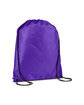 Prime Line Cinch-Up Backpack purple ModelQrt