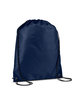 Prime Line Cinch-Up Backpack navy blue ModelQrt