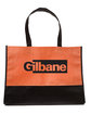Prime Line Tonal Non-Woven Tote Bag orange DecoFront