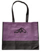 Prime Line Tonal Non-Woven Tote Bag purple DecoFront