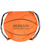 GameTime Basketball Drawstring Backpack orange DecoFront