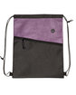 Prime Line Tonal Heathered Non-Woven Drawstring Backpack  