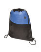 Prime Line Tonal Heathered Non-Woven Drawstring Backpack reflex blue ModelQrt