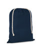 Prime Line Cotton Laundry Bag navy blue ModelQrt