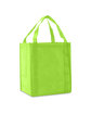 Prime Line Saturn Jumbo Non-Woven Grocery Tote lime green ModelQrt