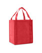 Prime Line Saturn Jumbo Non-Woven Grocery Tote red ModelQrt