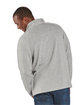 Boxercraft Men's Sullivan Sweater Fleece Quarter-Zip Pullover oxford heather ModelBack