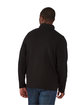 Boxercraft Men's Sullivan Sweater Fleece Quarter-Zip Pullover black ModelBack