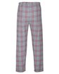 Boxercraft Men's Harley Flannel Pant with Pockets oxford/ red pld ModelBack