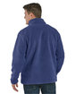 Boxercraft Men's Everest Pile Fleece Half-Zip Pullover indigo/ chclate ModelBack