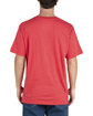 Berne Men's Lightweight Performance Pocket T-Shirt deep red ModelBack