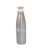 Built 17oz Perfect Seal Vacuum Insulated Bottle silver DecoFront