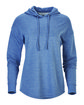 Boxercraft Ladies' Dream Fleece Pullover Hooded Sweatshirt indigo heather OFFront