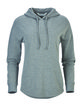 Boxercraft Ladies' Dream Fleece Pullover Hooded Sweatshirt oxford heather OFFront