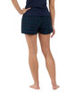 Boxercraft Ladies' Flannel Short scottish tartan ModelBack