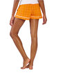 Boxercraft Ladies' Flannel Short orange fld day ModelBack