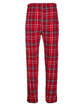 Boxercraft Ladies' 'Haley' Flannel Pant with Pockets red/ white plaid ModelBack