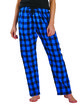 Boxercraft Ladies' 'Haley' Flannel Pant with Pockets roy/ blk bff pld ModelBack