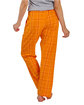 Boxercraft Ladies' 'Haley' Flannel Pant with Pockets orange fld day ModelBack