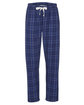 Boxercraft Ladies' 'Haley' Flannel Pant with Pockets navy field plaid OFFront