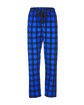 Boxercraft Ladies' 'Haley' Flannel Pant with Pockets roy/ blk bff pld OFFront