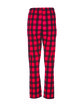Boxercraft Ladies' 'Haley' Flannel Pant with Pockets red/ blk bff pld OFBack