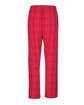 Boxercraft Ladies' 'Haley' Flannel Pant with Pockets crmsn fld d pld OFBack
