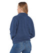 Boxercraft Ladies' Everest Pile Fleece Half-Zip Pullover indigo/ indigo ModelBack