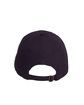 Big Accessories Youth Brushed Twill Unstructured Cap navy ModelBack