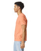 Comfort Colors Adult Heavyweight T-Shirt neon cantaloupe ModelSide