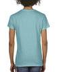 Comfort Colors Ladies' Midweight V-Neck T-Shirt CHALKY MINT ModelBack