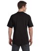 Comfort Colors Adult Lightweight T-Shirt black ModelBack