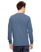 Comfort Colors Adult Heavyweight RS Long-Sleeve Pocket T-Shirt BLUE JEAN ModelBack