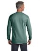 Comfort Colors Adult Heavyweight RS Long-Sleeve Pocket T-Shirt LIGHT GREEN ModelBack