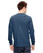 Comfort Colors Adult Heavyweight RS Long-Sleeve Pocket T-Shirt TRUE NAVY ModelBack