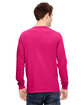 Comfort Colors Adult Heavyweight RS Long-Sleeve Pocket T-Shirt HELICONIA ModelBack