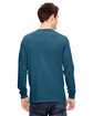 Comfort Colors Adult Heavyweight RS Long-Sleeve Pocket T-Shirt TOPAZ BLUE ModelBack