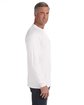 Comfort Colors Adult Heavyweight RS Long-Sleeve Pocket T-Shirt WHITE ModelSide