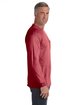 Comfort Colors Adult Heavyweight RS Long-Sleeve Pocket T-Shirt CRIMSON ModelSide