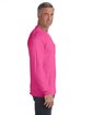 Comfort Colors Adult Heavyweight RS Long-Sleeve Pocket T-Shirt PEONY ModelSide