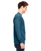 Comfort Colors Adult Heavyweight RS Long-Sleeve Pocket T-Shirt TOPAZ BLUE ModelSide
