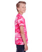 Code Five Youth Camo T-Shirt PINK WOODLAND ModelSide