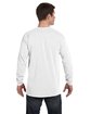 Comfort Colors Adult Heavyweight RS Long-Sleeve T-Shirt white ModelBack