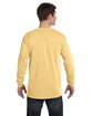Comfort Colors Adult Heavyweight Long-Sleeve T-Shirt BUTTER ModelBack