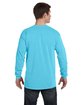 Comfort Colors Adult Heavyweight Long-Sleeve T-Shirt LAGOON BLUE ModelBack