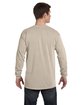 Comfort Colors Adult Heavyweight Long-Sleeve T-Shirt SANDSTONE ModelBack